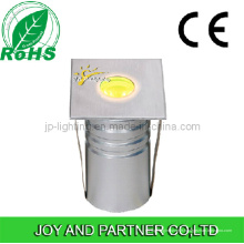 3W Square LED Underground Garden Light (JP82016S)